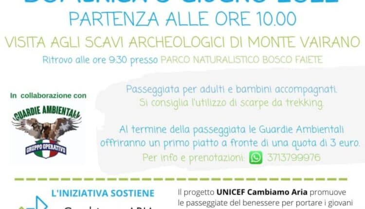 Campobasso, domenica 5 giugno “La passeggiata del benessere”