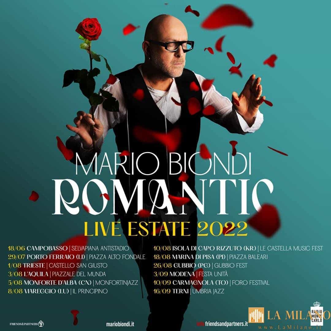 Campobasso, Festival dei Misteri: il “Romantic Tour” di Mario Biondi