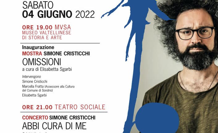 Sondrio, concerto gratuito di Simone Cristicchi al teatro sociale