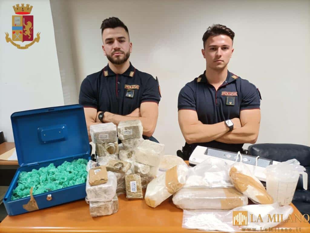 Tivoli, pusher seguito sino a casa: trovati 9kg tra cocaina e hashish