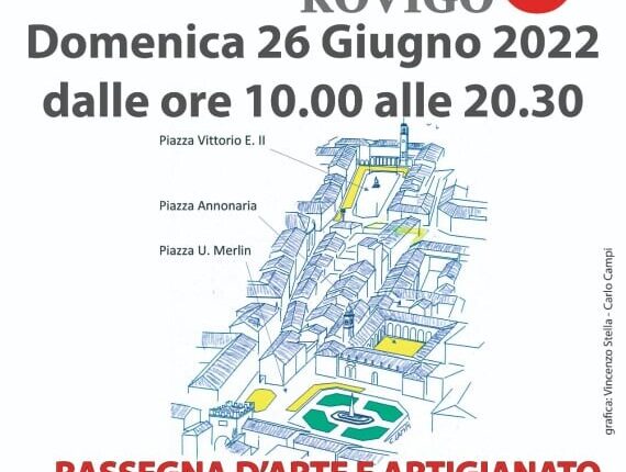 Rovigo, Torna Artè: arte e artigianato nelle vie del centro.