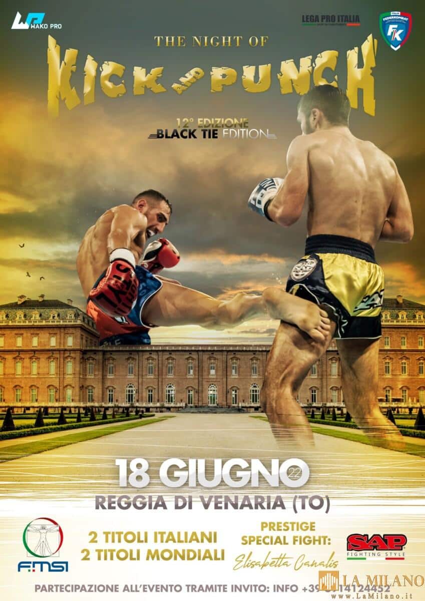 Milano, The Night of Kick and Punch 12 – Black Tie Edition