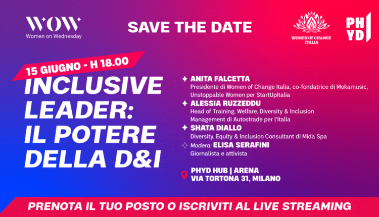 Milano, Phyd e Women of change Italia al fianco delle donne