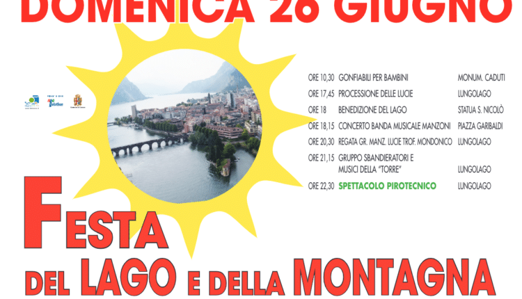 Lecco, presentata la Festa del Lago e della Montagna 2022