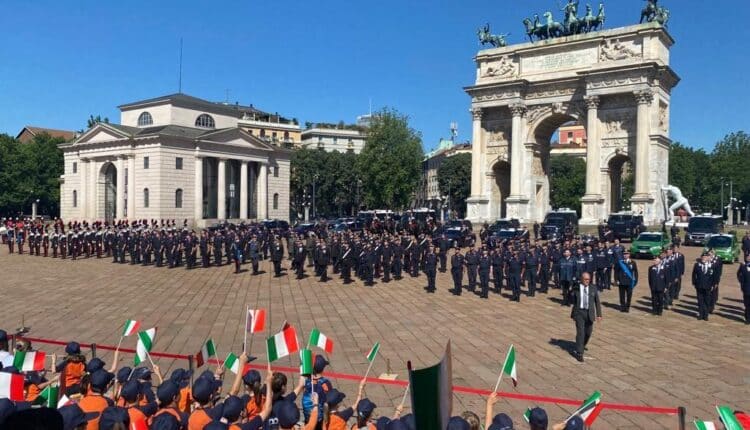 Milano, 208° annuale di fondazione dell'arma dei Carabinieri