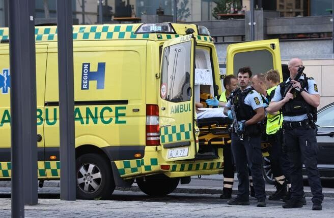 Copenaghen, Spari in un centro commerciale