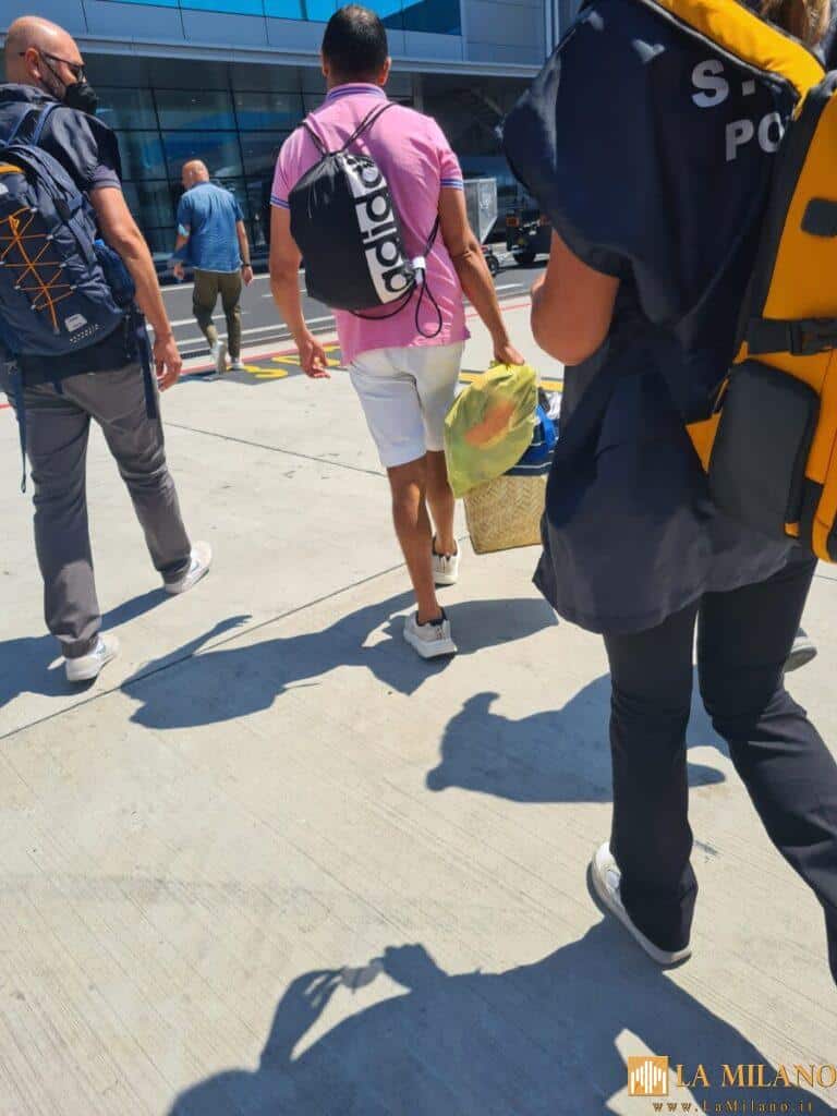 Estradato in Italia Vincenzo Amato dopo l'arresto in Spagna due mesi fa