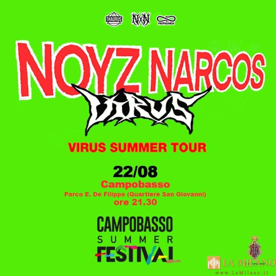 Il Campobasso Summer Festival si presenta con Noyz Narcos