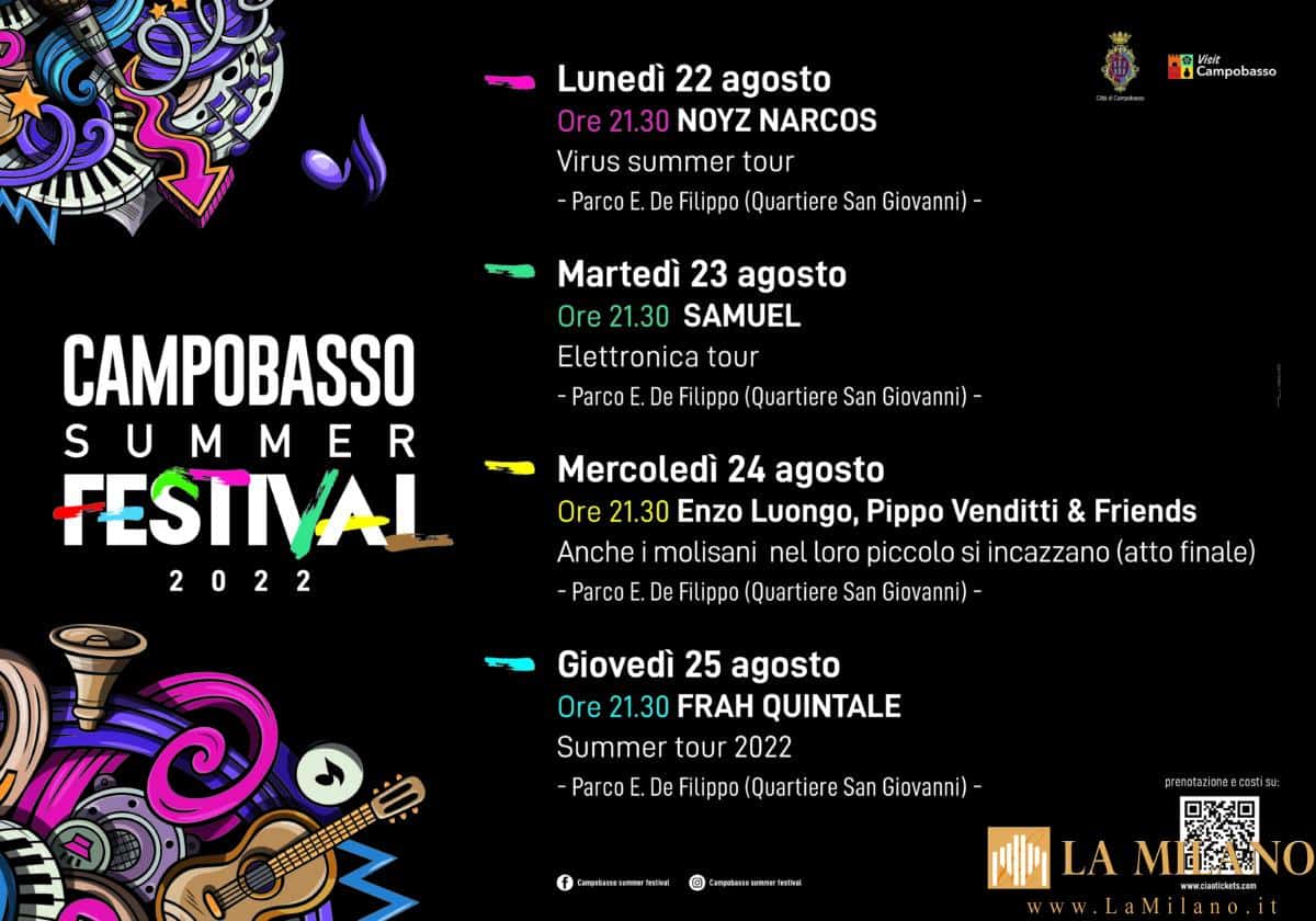 Il Campobasso Summer Festival si presenta con Noyz Narcos