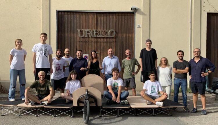 Pesaro, una bici-palco mobile e sostenibile per Pesaro 2024