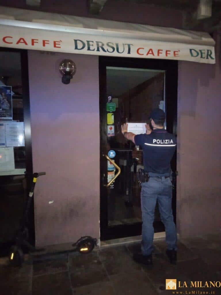 Vicenza, chiuso 7 giorni il bar "Dersut - Master T Cafe"