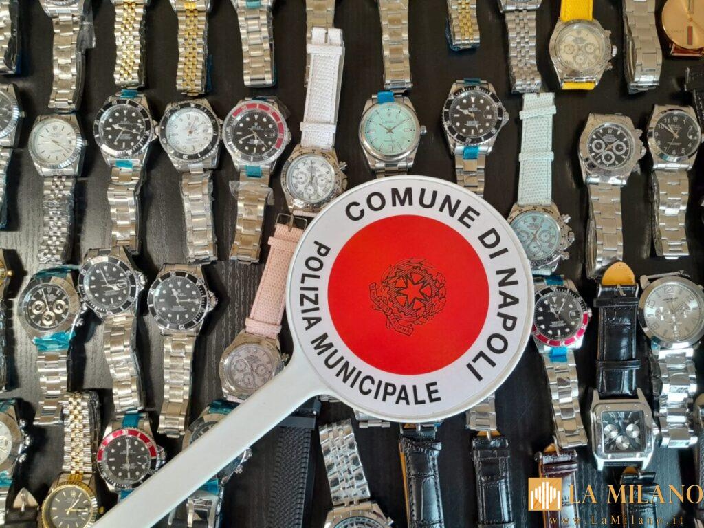 Napoli, sequestrati orologi falsi delle principali marche