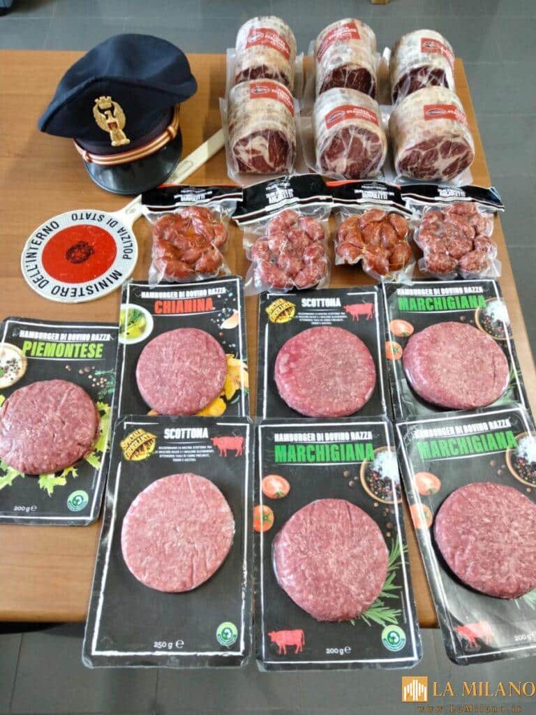 Frosinone, zaino pieno di cibo e oggetti domestici rubati: la Polizia li dona alla Caritas