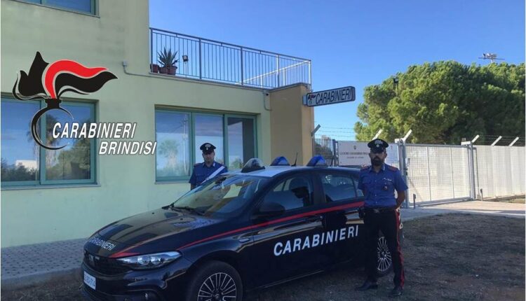 29.9.2022. Latiano. Foto arresto CC Compagnia San Vito dei Normanni