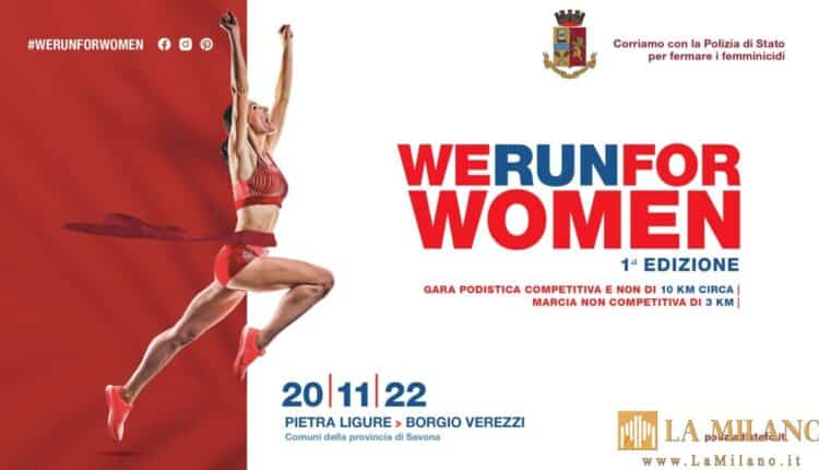 Savona, 1ª edizione di “We run for women”