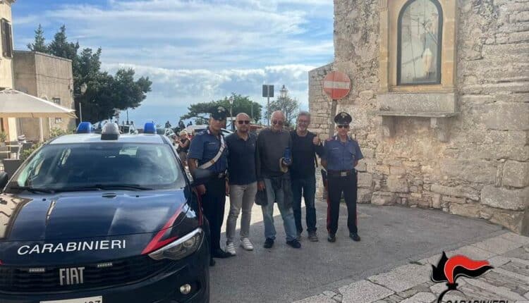 Erice (TP), intervento dei Carabinieri in soccorso ad un turista
