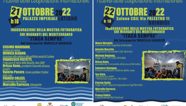 Brindisi, presentata la mostra fotografica “Itaca Sempre”