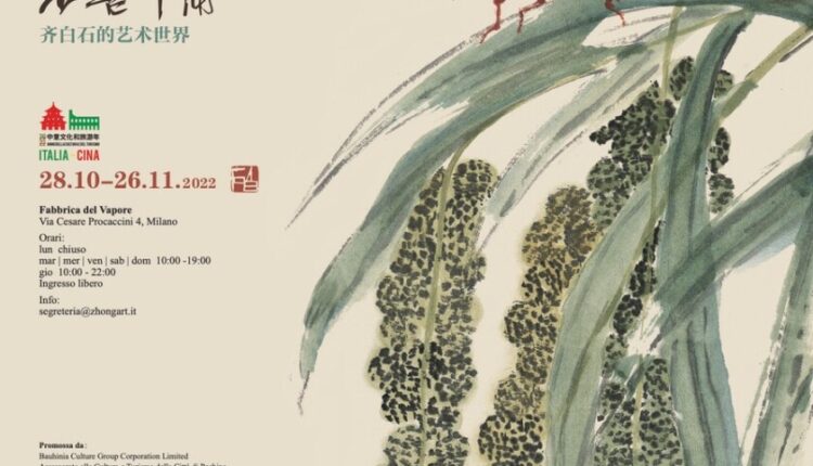 Milano, arte: “Grandi Aspirazioni”, la mostra di Qi Baishi, il maestro più influente della pittura cinese nel XX secolo