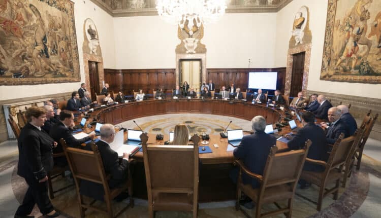 Consiglio dei Ministri, al via la prima seduta