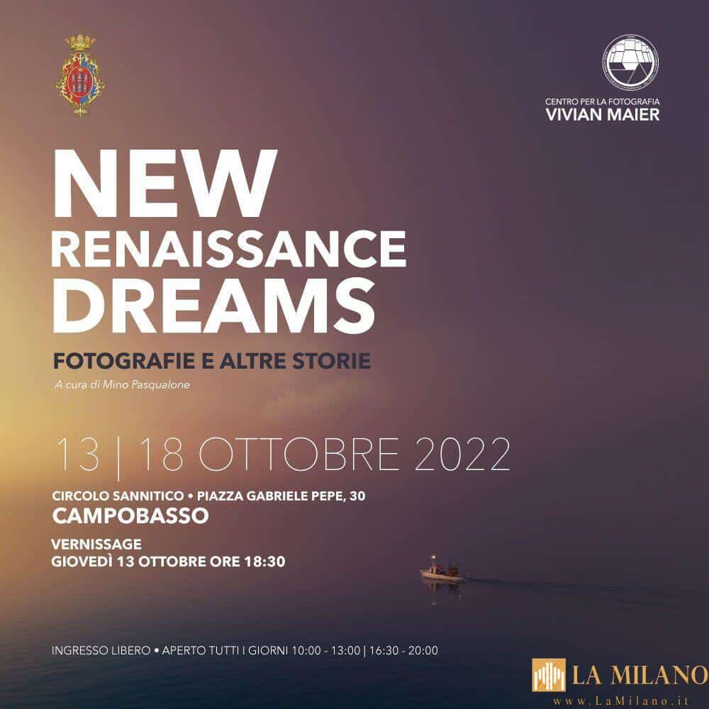 Campobasso,”Ottobre in città” inaugura la mostra “New Renaissance Dreams”