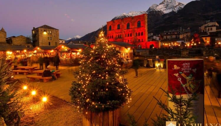 Aosta, torna il Marché Vert Noël