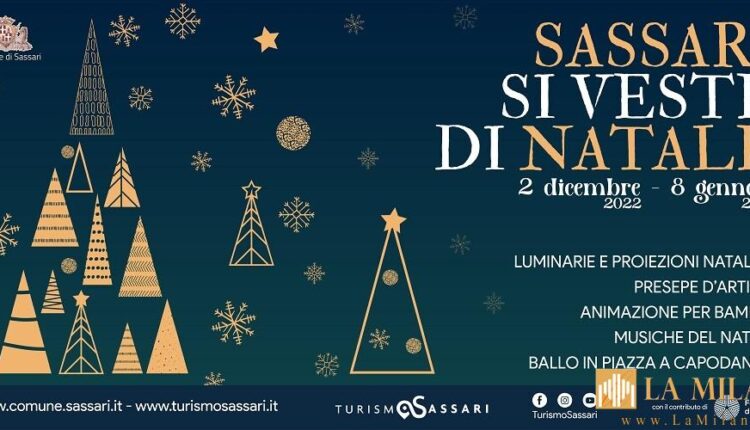 Sassari, per il periodo natalizio grandi progetti per adulti e bambini.