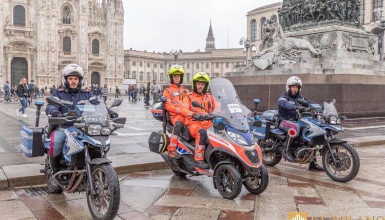 Milano, attivata la sperimentazione Motosoccorso con la Polizia di Stato.