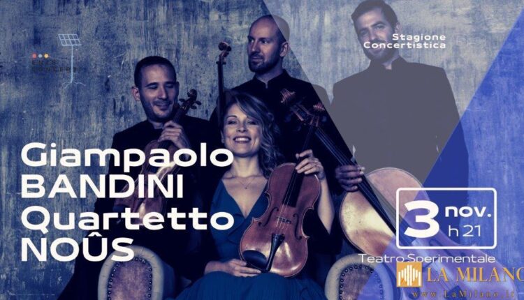 Pesaro, Quartetto Nous insieme a Giampaolo Bandini