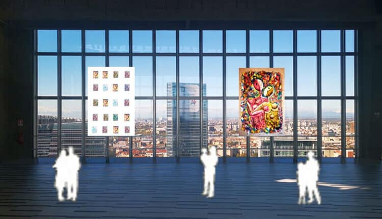 Milano, l’artista Cesare Catania chiede a tutti di abbracciarsi