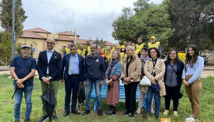 Cagliari, inaugurata la Panchina azzurra