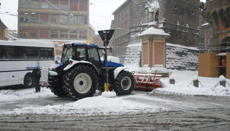 Bologna, attivo il Piano Neve del Comune