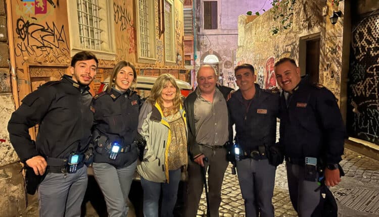 Roma, la Polizia aiuta un uomo a ritrovare la struttura dove alloggiava per il viaggio di nozze