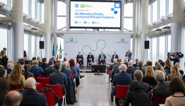 Milano, presentato a Palazzo Lombardia un nuovo canale Rai per il Made in Italy.