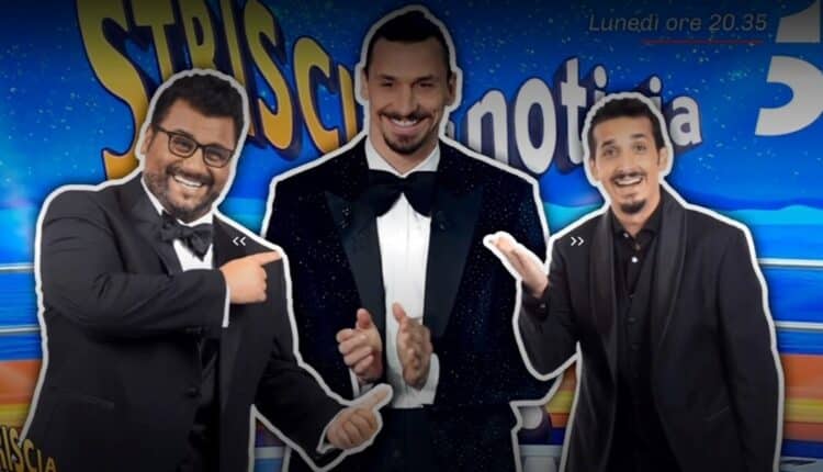 Striscia La Notizia, Zlatan Ibrahimovic conduttore d’eccezione