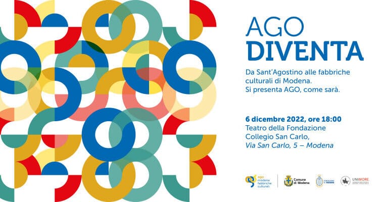 Modena, nasce la fondazione Ago per l'ex Sant'Agostino