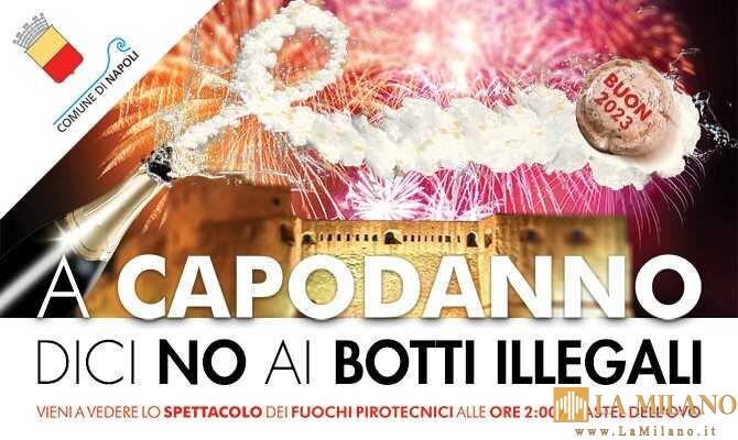 Napoli, nuova campagna contro l’uso dei fuochi pericolosi.