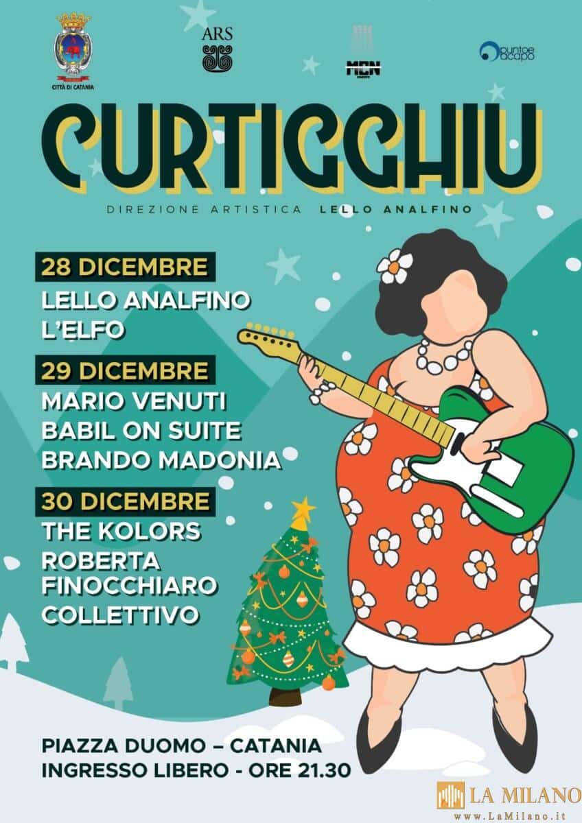 Catania, il Capodanno è con Giusy Ferreri e la migliore musica siciliana per quattro magiche serate in piazza Duomo