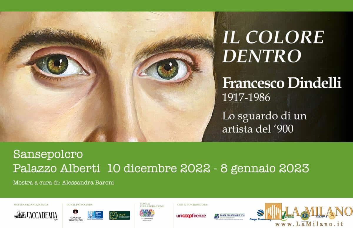 Sansepolcro (AR), con “Il colore dentro” in mostra le opere di Francesco Dindelli