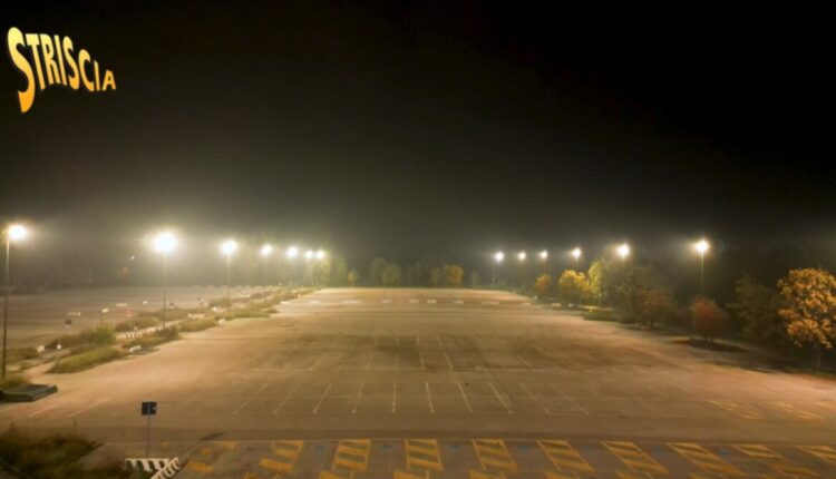 Ventosa illuminazione parcheggio