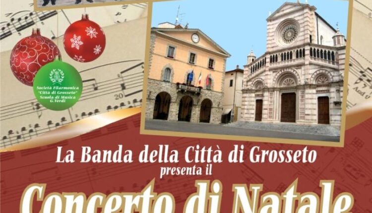 Grosseto, in arrivo il concerto di Natale con la Filarmonica della città.