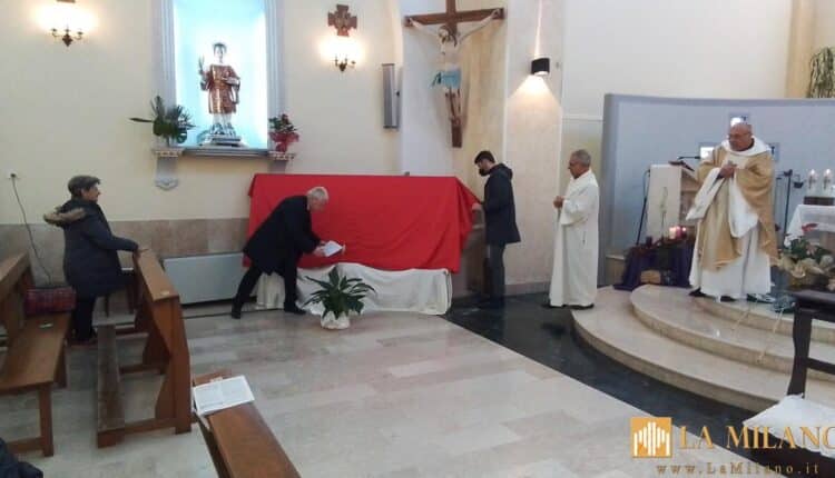 Campobasso, svelato presso la chiesa di Santa Maria di Loreto il dipinto del martirio di Santo Stefano.