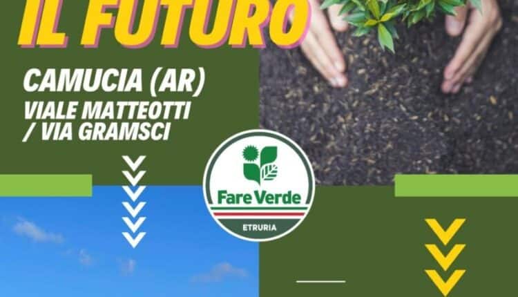 Cortona, piantati nuovi alberi nella frazione di Camucia dal Gruppo Locale Etruria.
