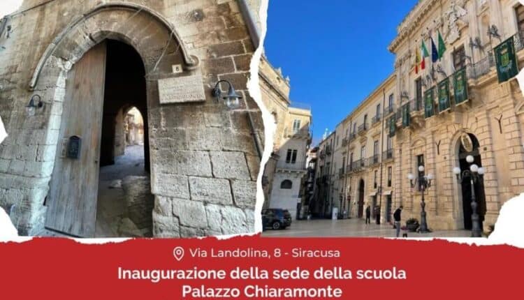 Siracusa, riapre la sede di Palazzo Chiaramonte della “Scuola di specializzazione in Beni archeologici” dell’Università di Catania.