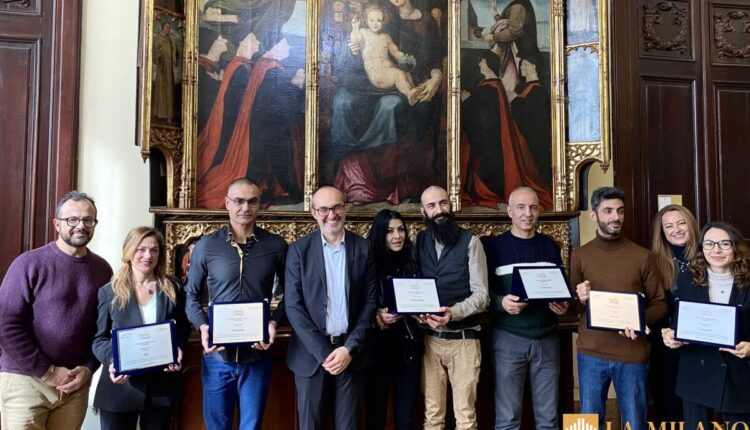 Cagliari, premiato al Municipio Ruben Pili e la sua “Choco Gioia”, miglior casetta di Natale 2022.