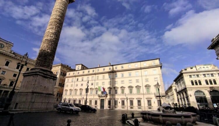 Roma, riunione del Consiglio dei Ministri a Palazzo Chigi.