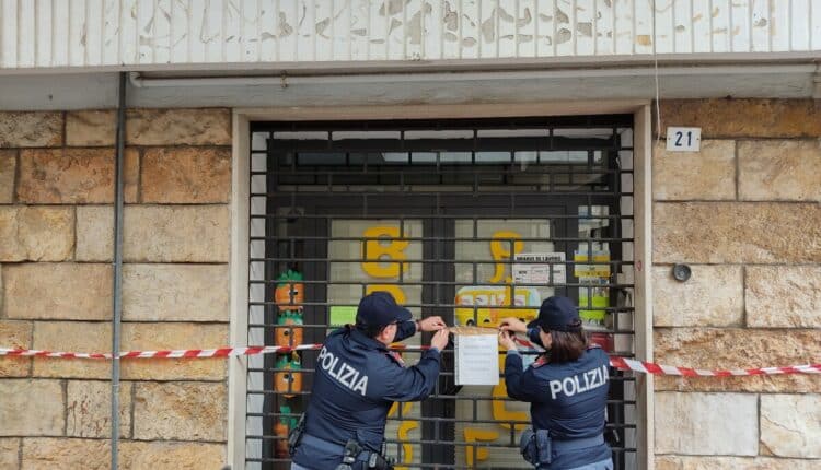 foto sequestro asilo a Terracina
