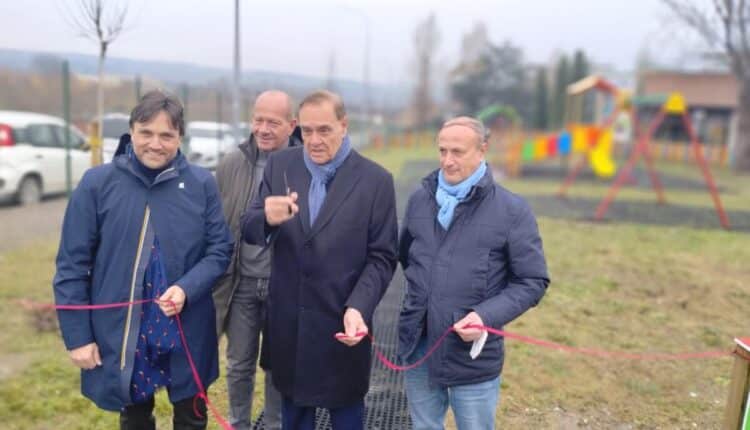 Benevento, inaugurato al viale Vittime di Nassiriya il parco giochi inclusivo.