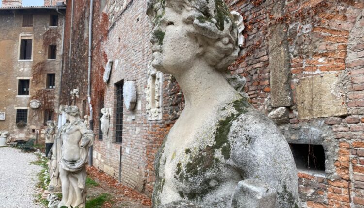 Vicenza, allestito nel giardino del Teatro Olimpico il cantiere-scuola di Engim Veneto