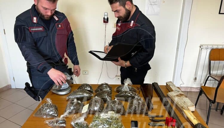 Arzana-Lanusei (NU), rinvenute droga e armi: un arresto e una denuncia