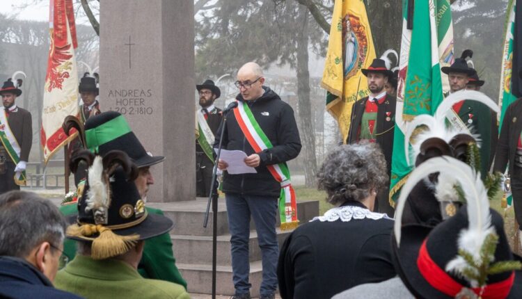 Mantova, il ricordo in città in onore di Andreas Hofer